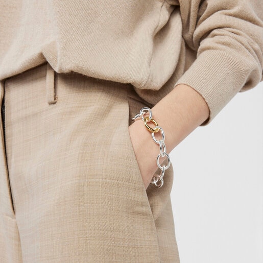 Two-tone TOUS Hav Ring bracelet