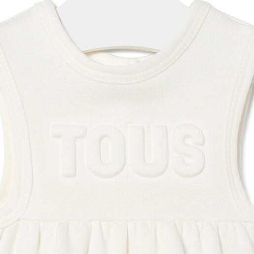 Baby girls dress in Classic ecru