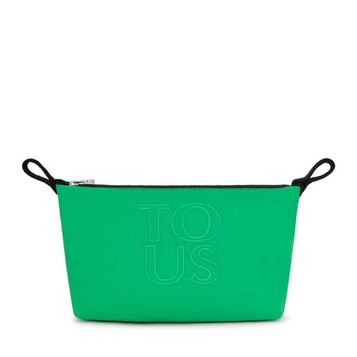 Green TOUS Balloon Soft Toiletry bag