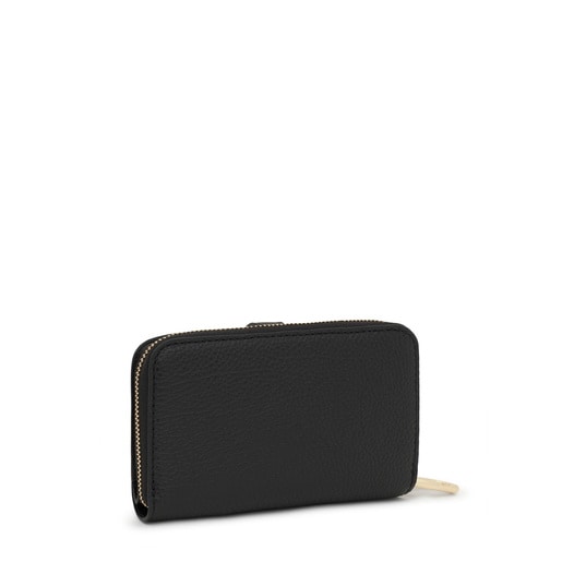 Black leather Wallet TOUS Buckles