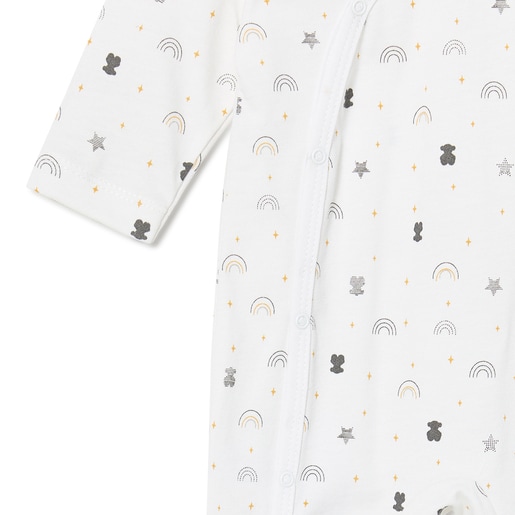 Pelele de bebé Arco blanco