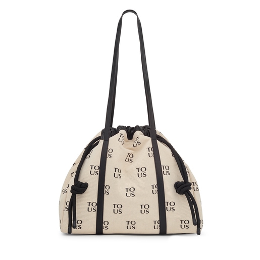 Sac Shopping TOUS TO-US grand beige