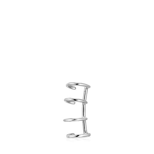 Silver TOUS Basics Earcuff