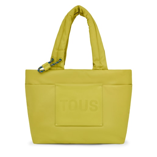 Style Selections Lime 30-Gallons (120-Quart) Lime Green Tote with