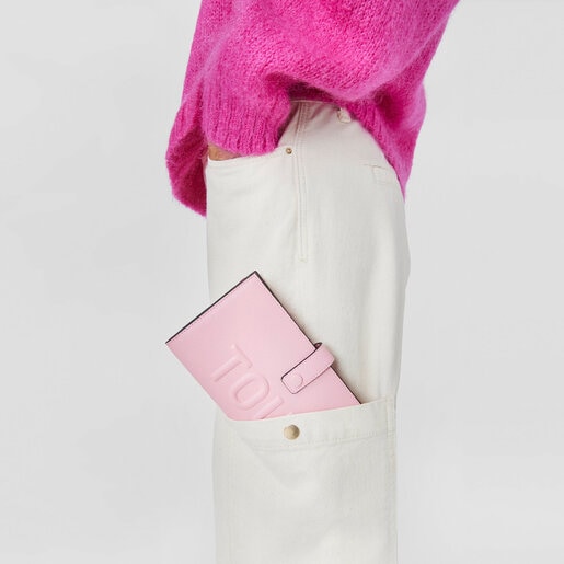 ピンクのウォレット TOUS La Rue Pocket