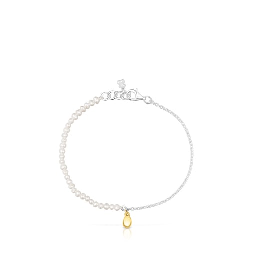 Pulsera bicolor de perlas TOUS Joy Bits