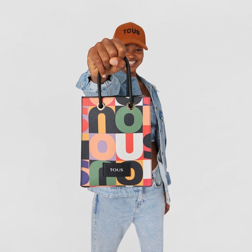 ブラックのミニハンドバッグ TOUS Mimic