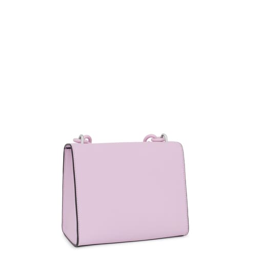 Small mauve TOUS Sylvia Crossbody bag | TOUS