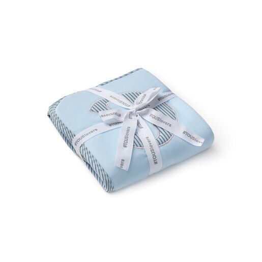Classic Sky Blue swaddle blanket