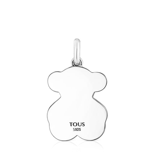 Silver Areia Pendant with onyx | TOUS