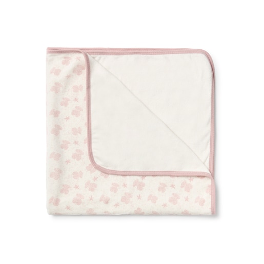 Baby blanket in Illusion pink