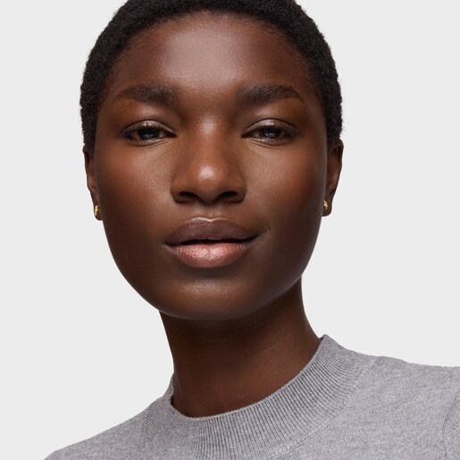 Boucles d’oreilles étoile en argent plaqué or 18 ct TOUS Motivos