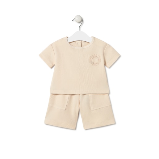 Conjunto de bebé niño Classic crudo