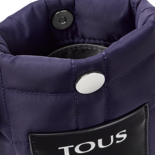 TOUS Empire Borsa mini imbottita viola