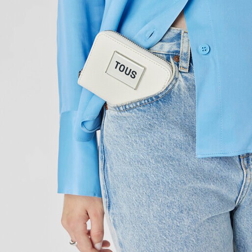 Monedero beige TOUS Sylvia