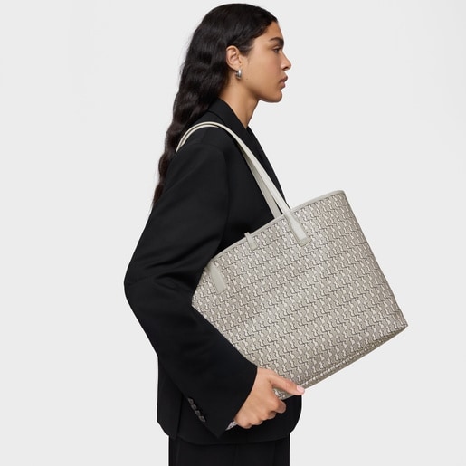 Capazo grande topo reversible TOUS Double Way Bear