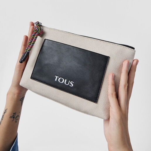 Neceser beige TOUS Empire Cotton
