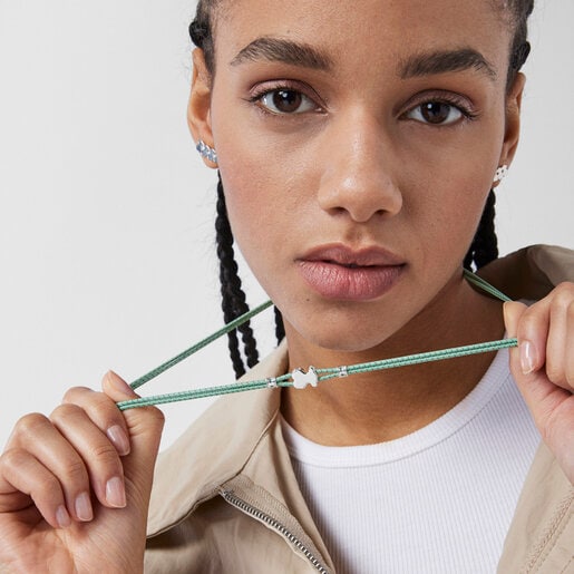 Collar elástico menta Sweet Dolls