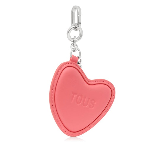 Coral-colored Key ring Mirror Motifs