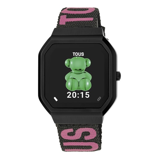 TOUS Smartwatch with nylon strap and silicone strap B-Connect | Plaza Del  Caribe