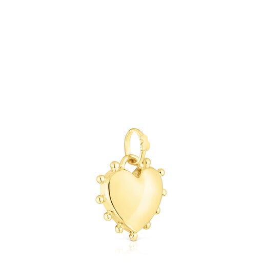 Silver Vermeil heart Pendant San Valentín