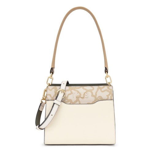 حقيبة تسوُّق صغيرة الحجم باللون العاجي من تشكيلة Kaos Icon