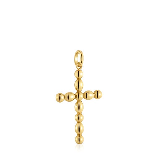 Large gold cross-motif Pendant Basics