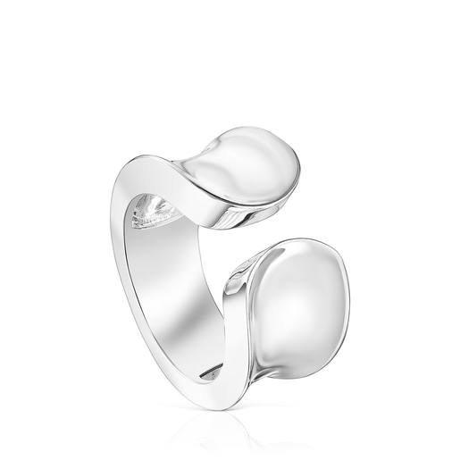 Anillo abierto liso de plata TOUS Basics TOUS