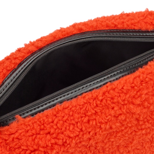 Large orange Amaya Kaos Shock Warm Handbag
