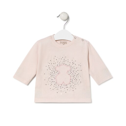 BEAR t-shirt in Casual pink