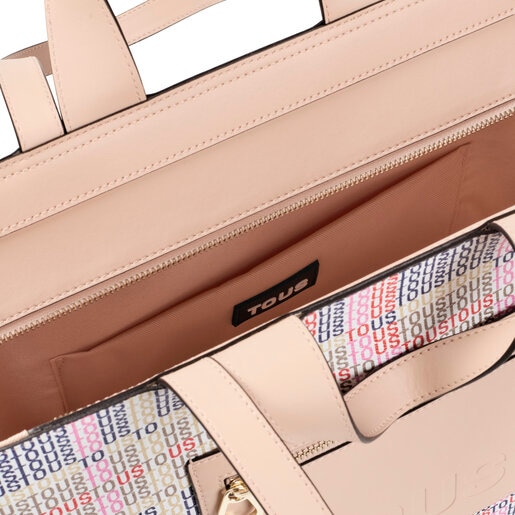 Tous Cecilia, bolso Beige Polipiel