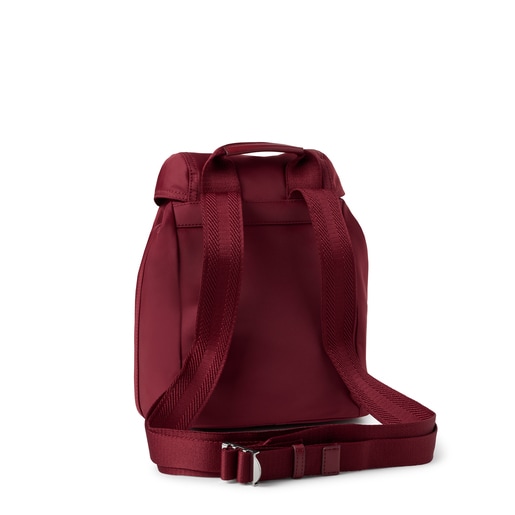 Mochila pequeña Empire Soft Chain burdeos