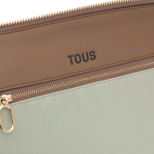 earth-colored Bowling bag TOUS Buckles Silhouette