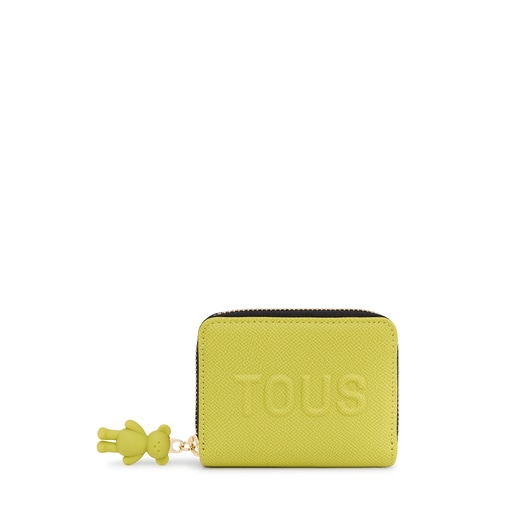 Lime green TOUS La Rue Change purse | TOUS