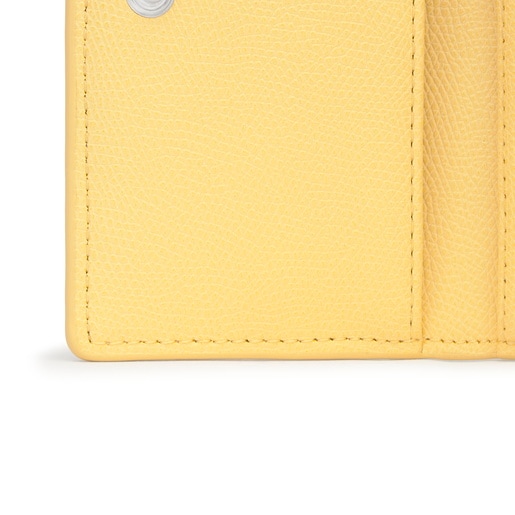 Small yellow Card wallet TOUS Back to Basics