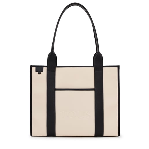 Sac shopping Amaya TOUS La Rue grand beige