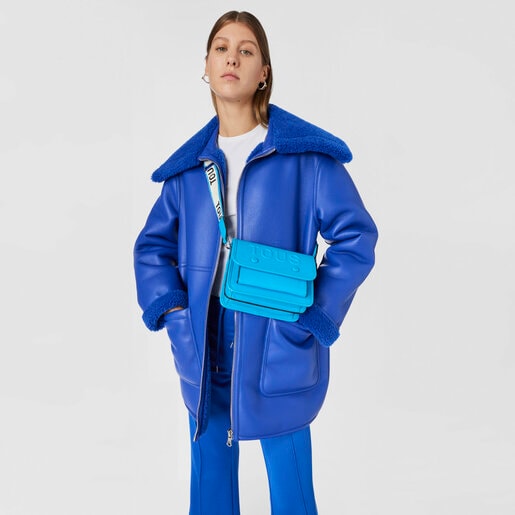 Small blue TOUS La Rue Audree Crossbody bag