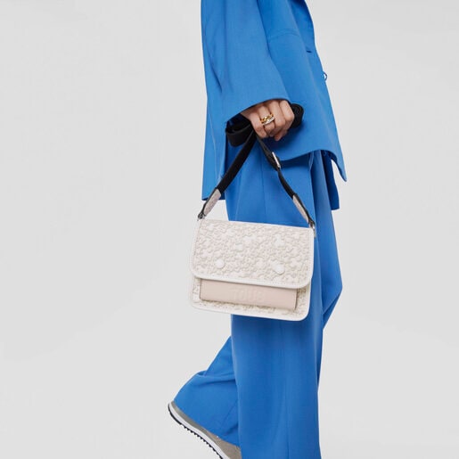 Sac à bandoulière Audree Kaos Mini Evolution petit gris