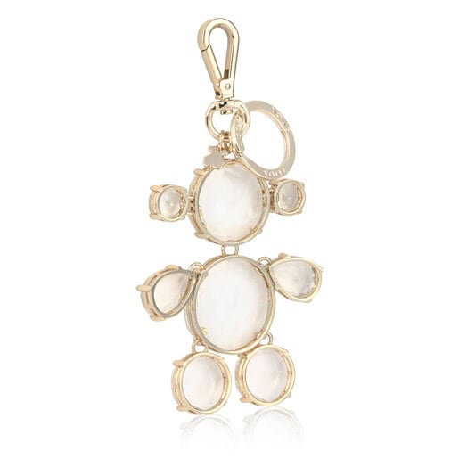 Transparent Crystal Bear Puppet Key ring TOUS