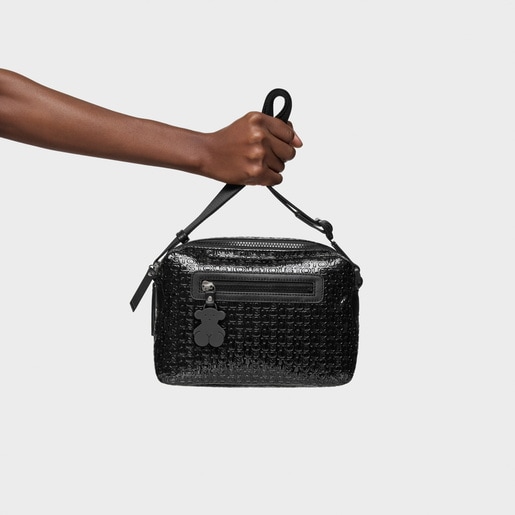 Small black Lindsay Crossbody bag 