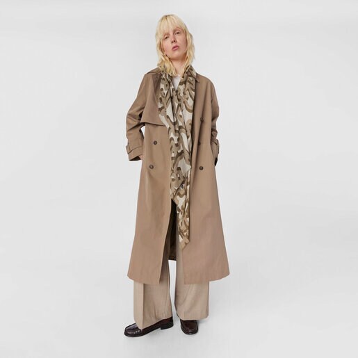 Foulard Kaos Mini Evolution en modal beige