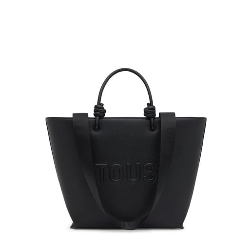 Medium black Tote bag TOUS La Rue New