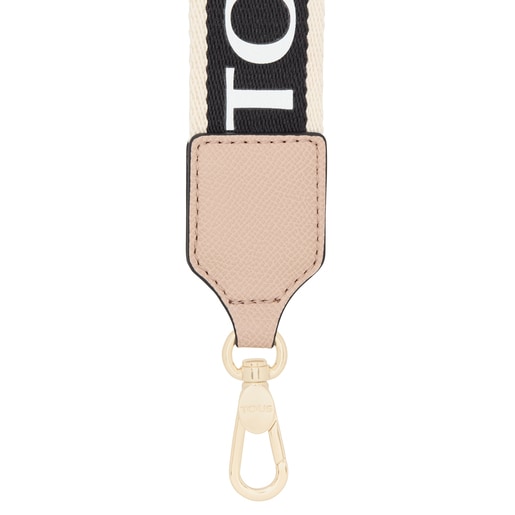 トープのクロスボディ・レポーターバッグ TOUS La Rue