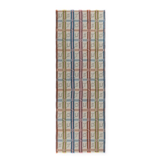 Foulard beige TOUS Legacy Jacquard
