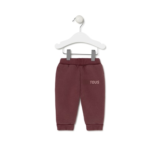 Joggers in Casual maroon