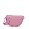 Medium dark pink leather Crossbody bag TOUS Miranda