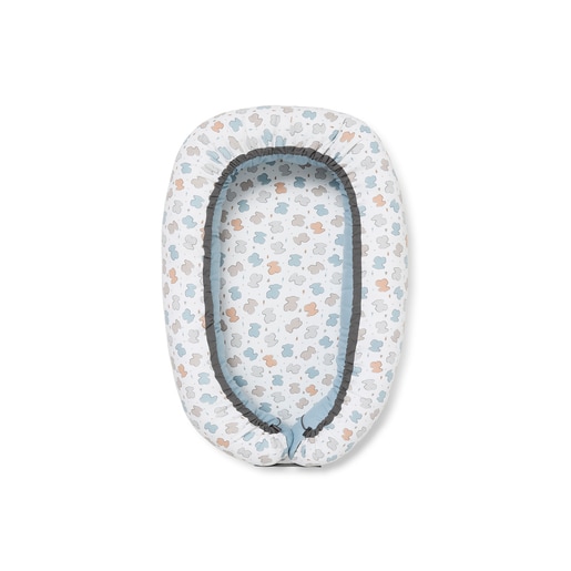 Baby sleep nest in Colors blue