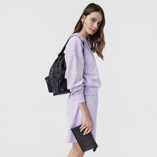 Neceser mediano Kaos Mini Sport negro-gris