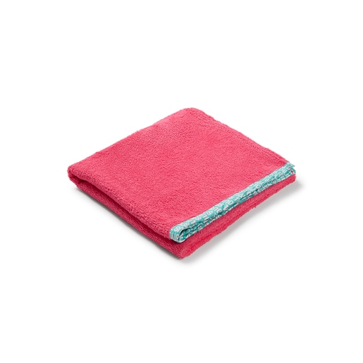 Beach towel in Logo pink