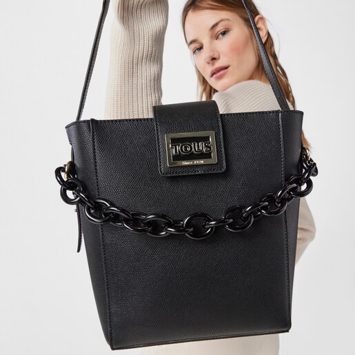 תיק כתף TOUS Funny קטן בצבע שחור